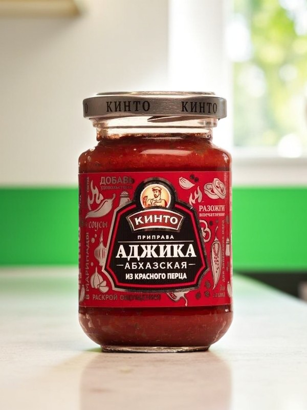 Аджика абхазская из Красного перца 195г