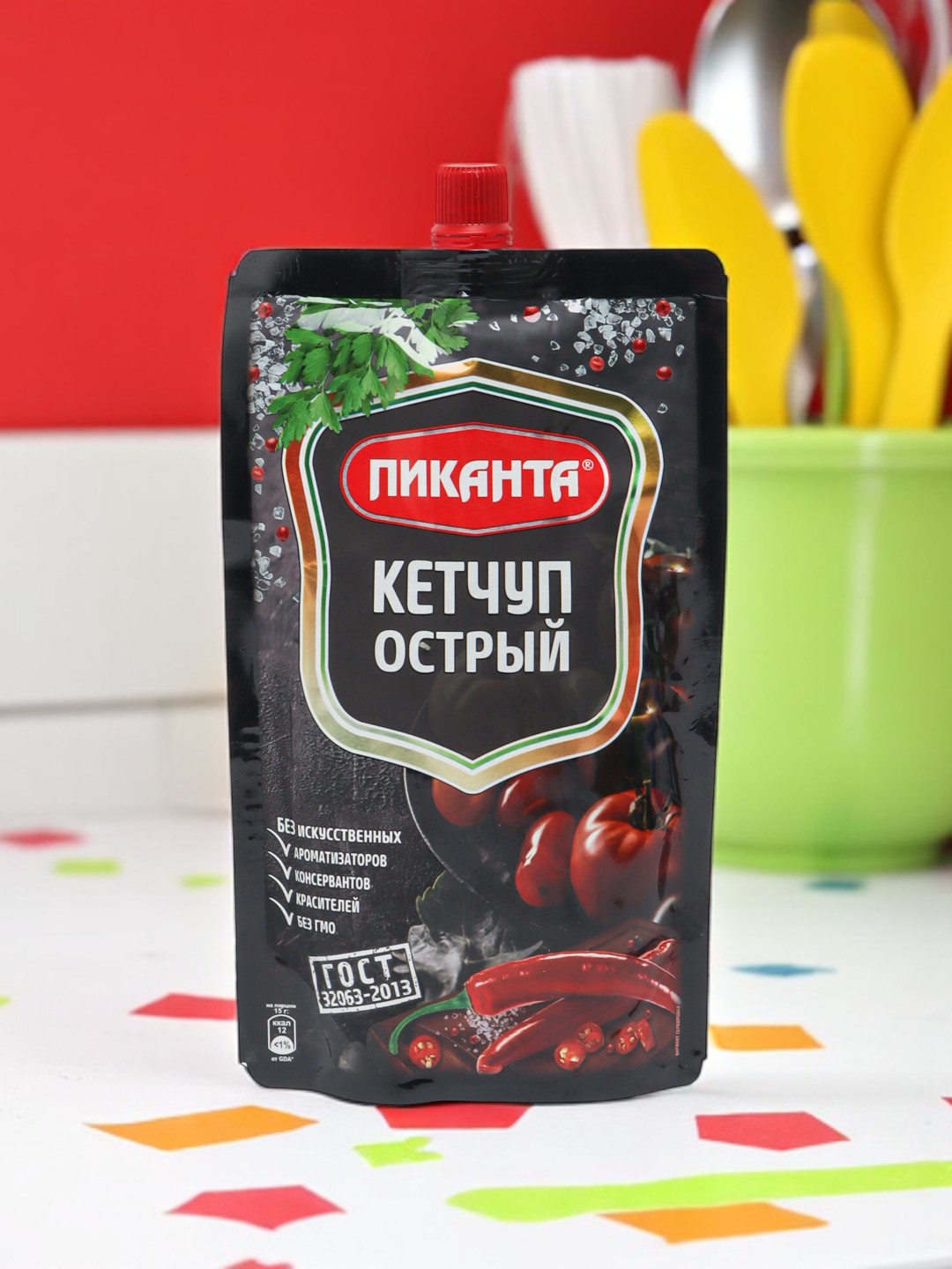 Кетчуп Острый 280г д/п