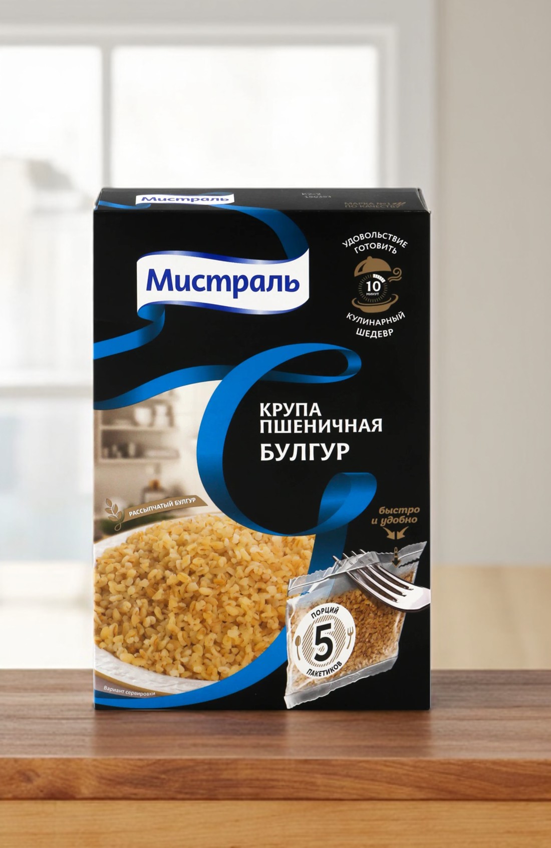 Мистраль ВААК Пшенич.булгур 80г