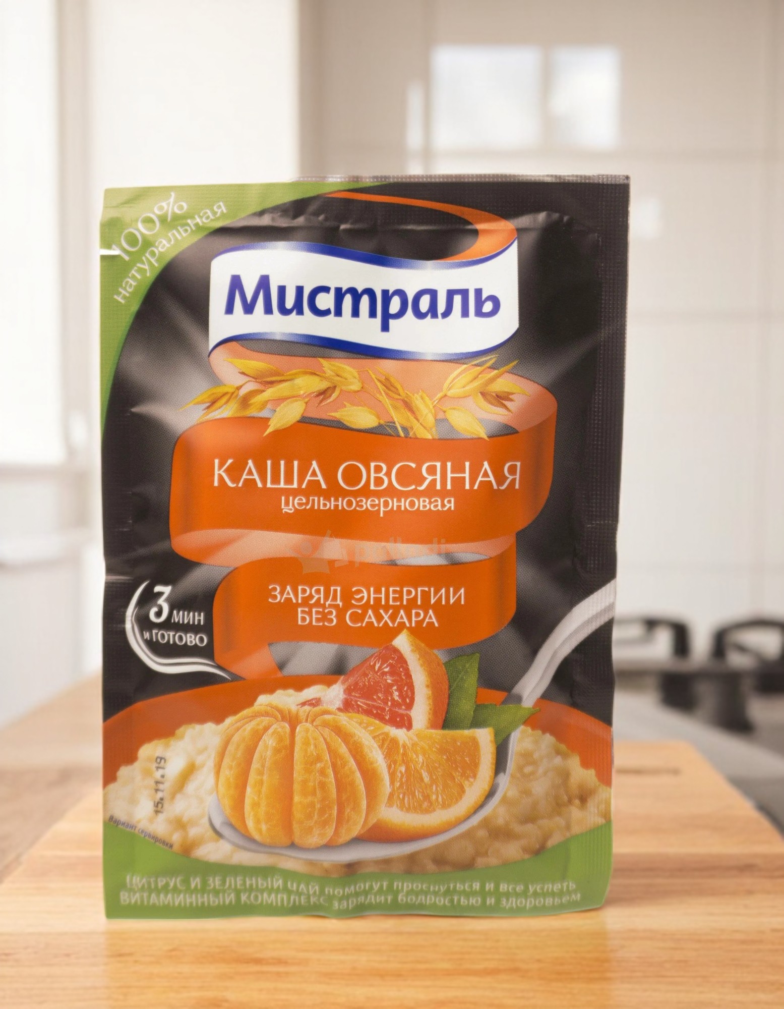 Мистраль каша овс.Заряд энергии 40гр