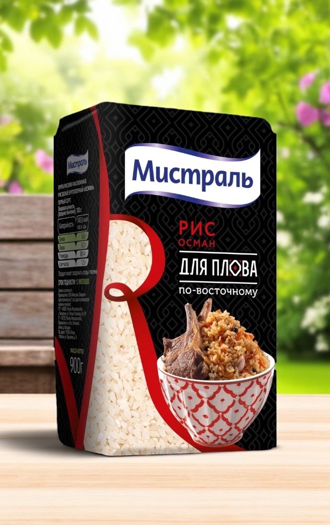 Мистраль Рис Осман д/плова по-Восточному 900гр