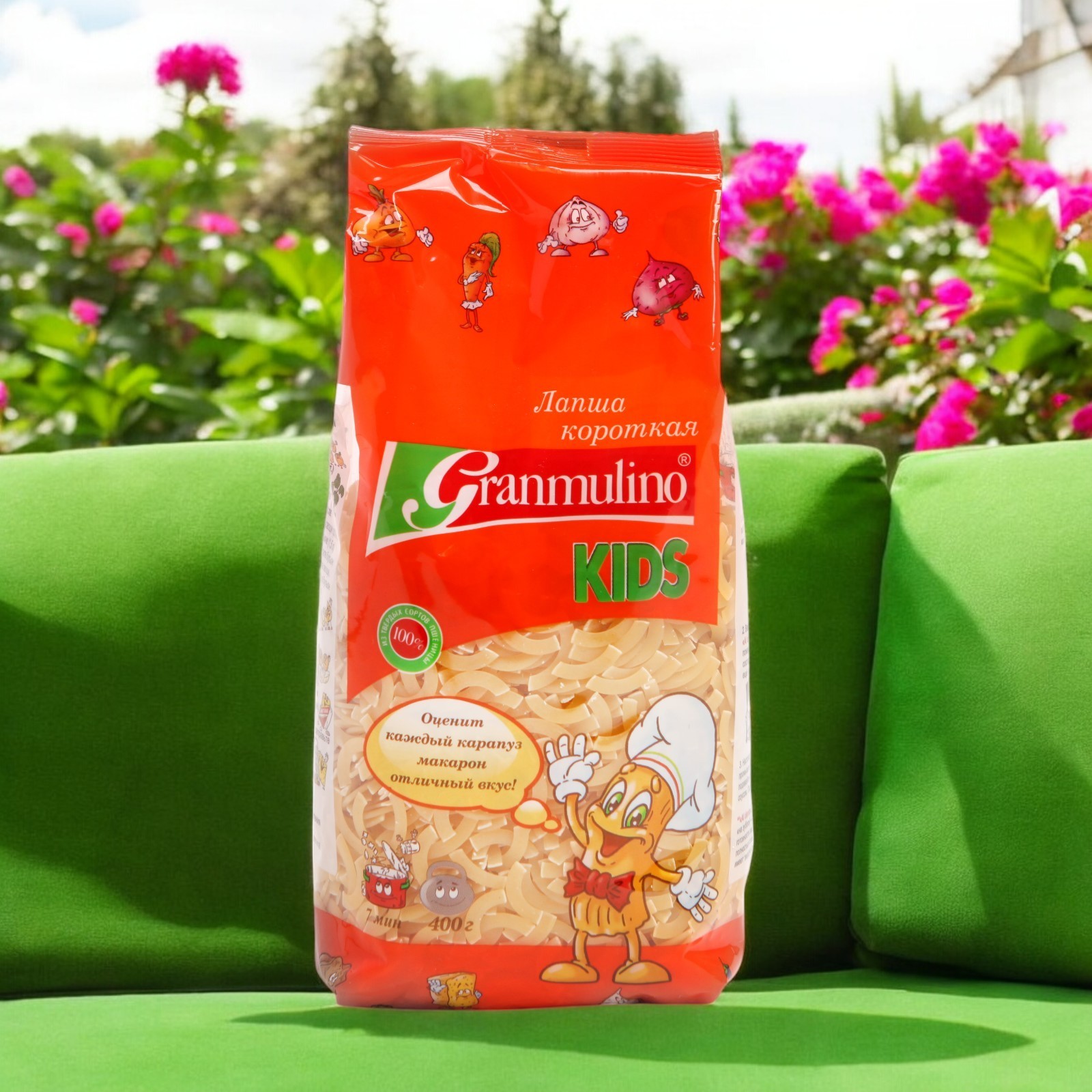 Лапша короткая  Kids группа А 0,4 кг