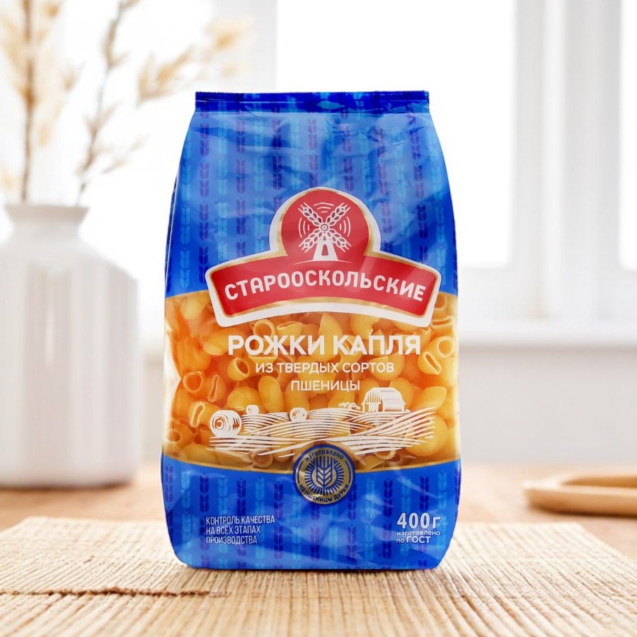 Рожки Капля Группа А 0,4 кг