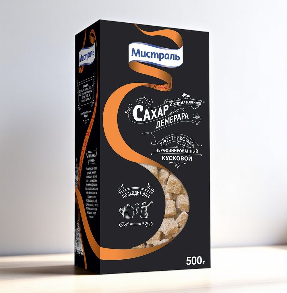 Мистраль Сахар Трост. Демеран/р кусков 500гр