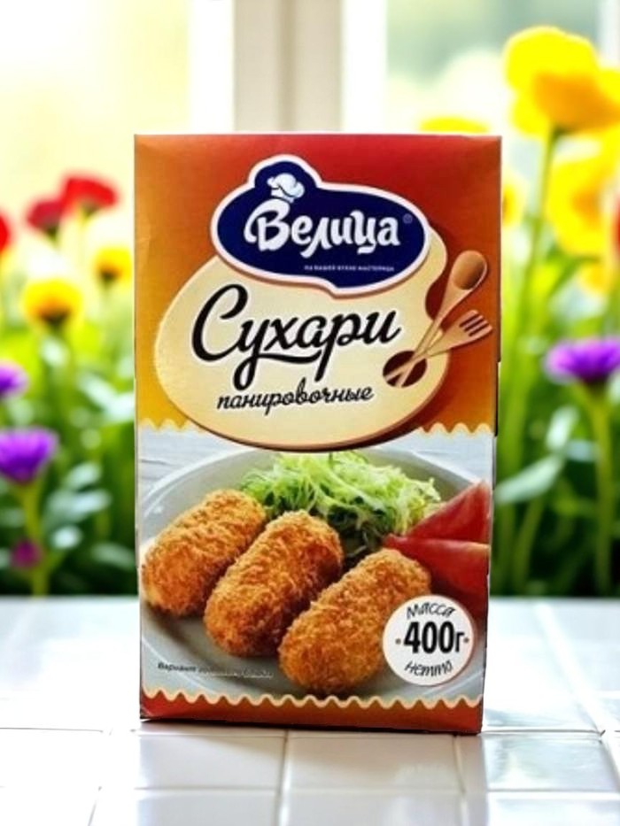 Стандарт(Велица) Сухари панировочные 400г