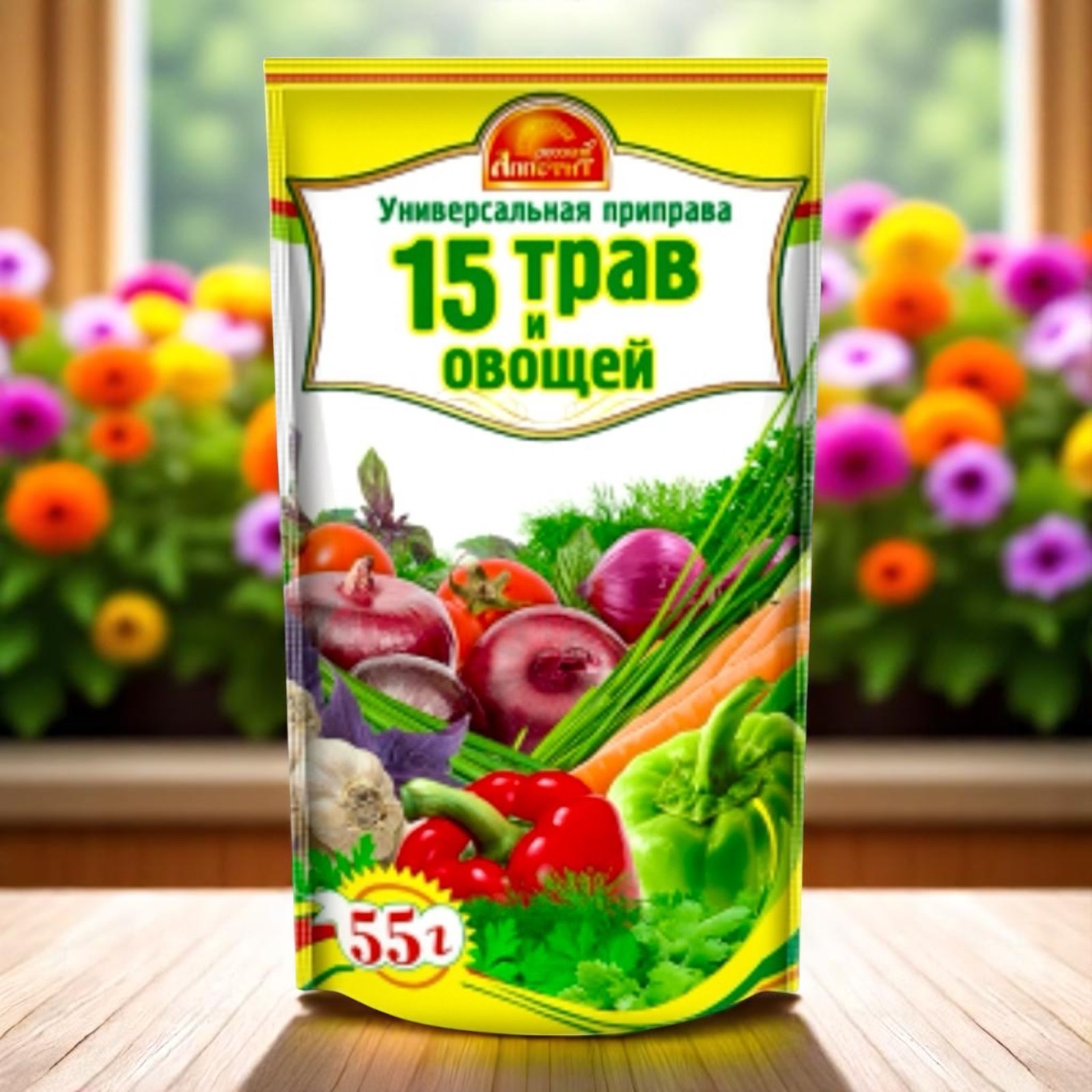 15 трав и овощей 55г д/п