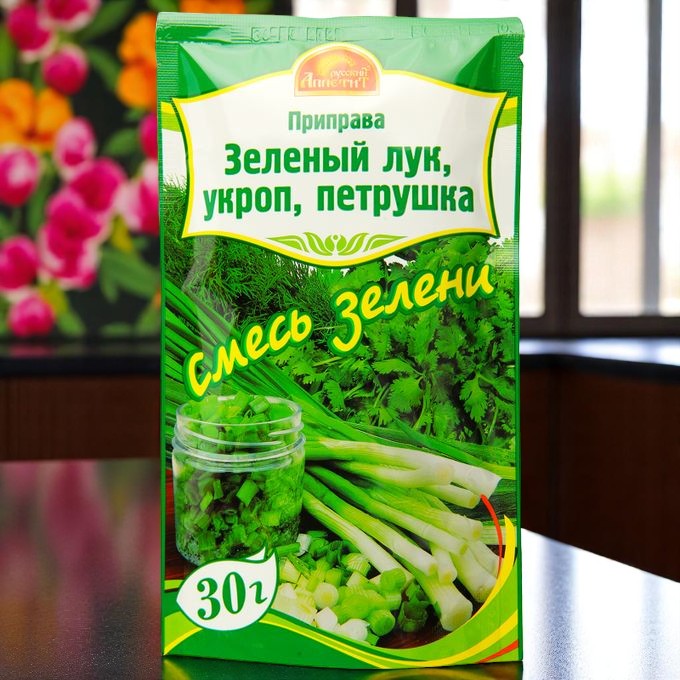 Смесь зелени 30г (лук,укроп,петр.) д/п
