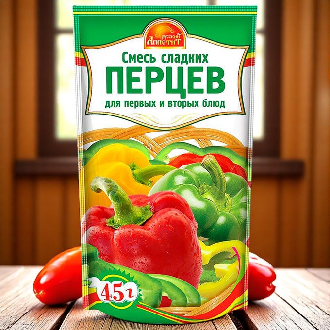 Смесь сладких перцев 45г д/п