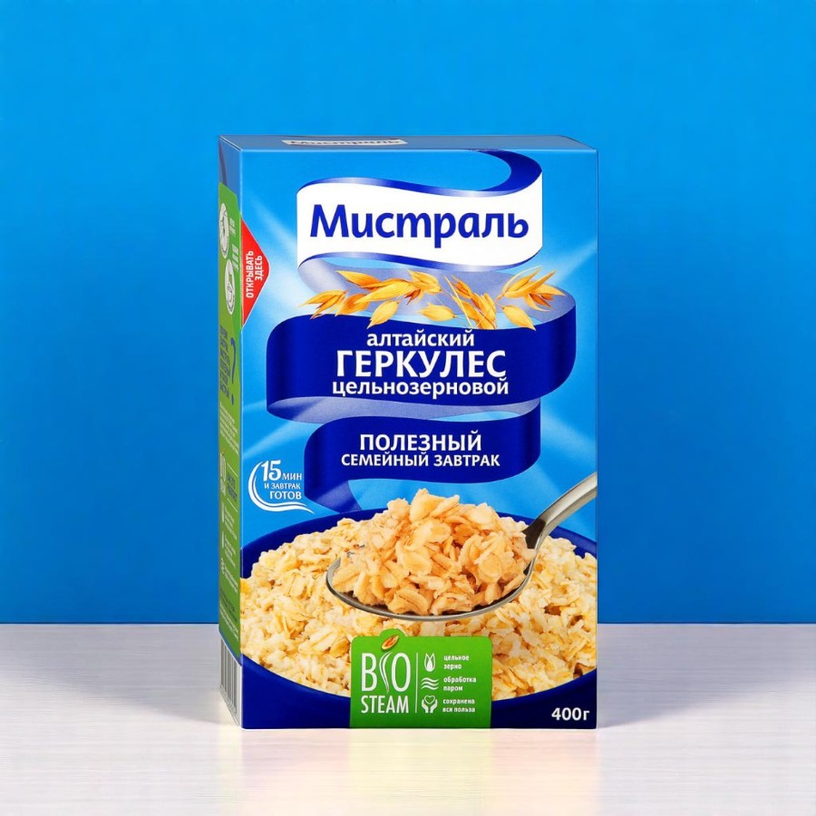 Мистраль Хлопья Геркулес Алтайский 400гр