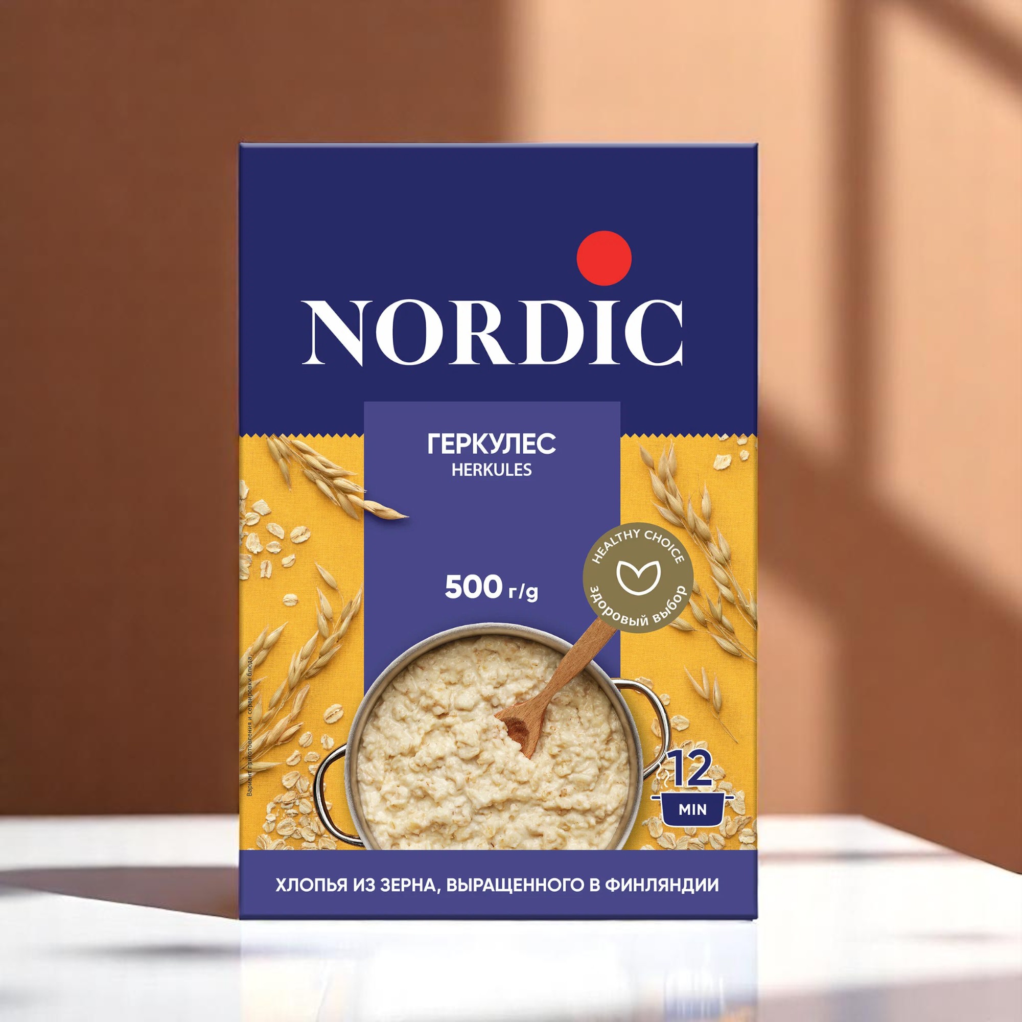 Nordic Хлопья Финский Геркулес 500г