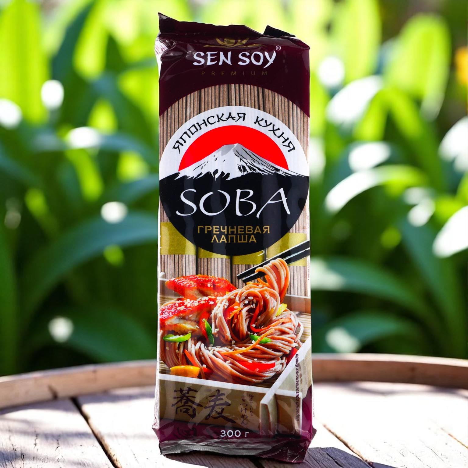 СЭНСОЙ Лапша Гречневая (Soba) 300гр