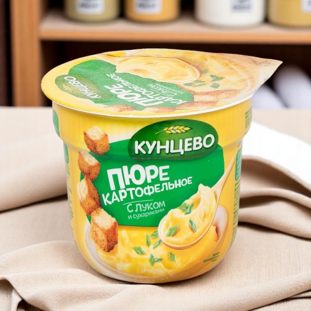 КУ Картофельное пюре с луком и сухариками 40г