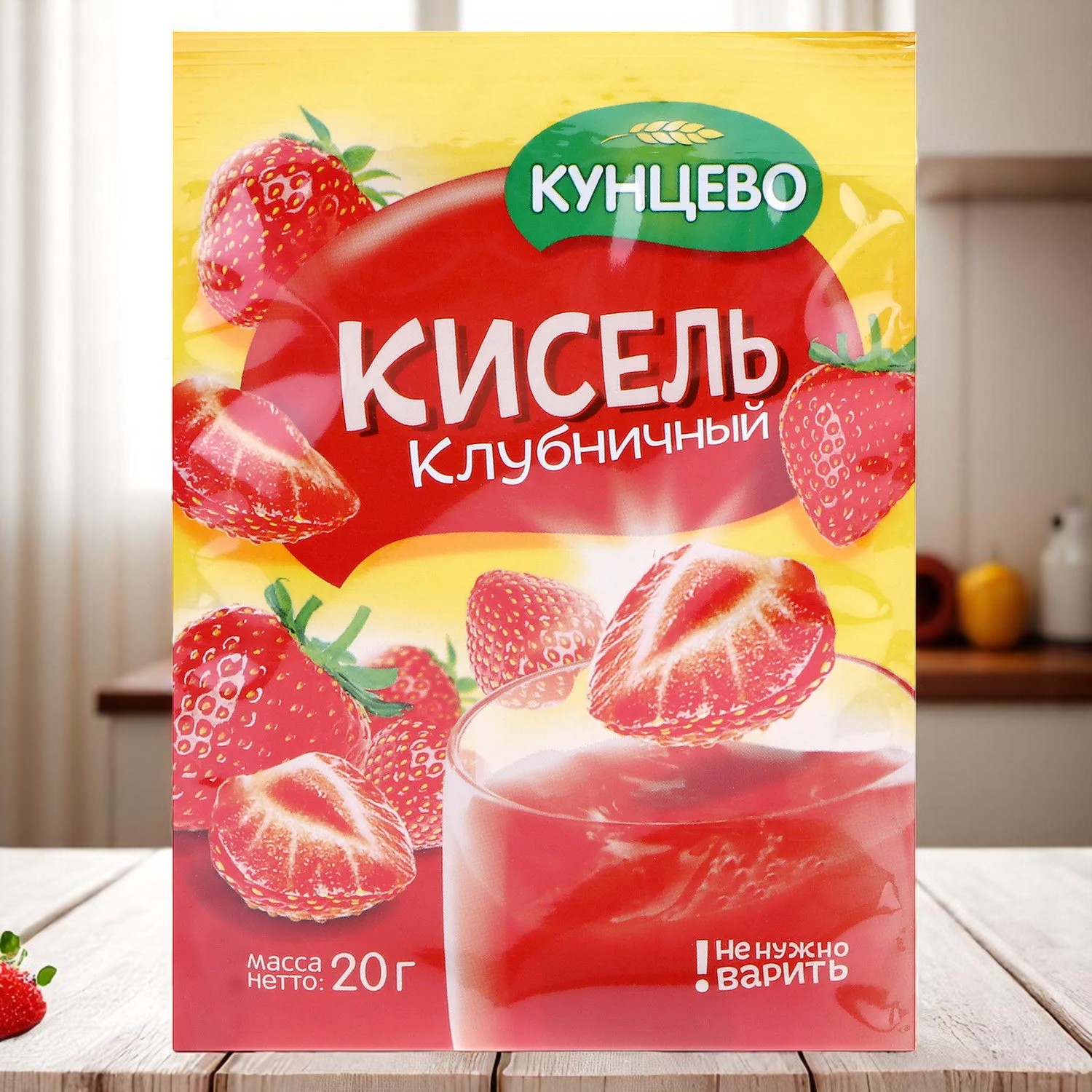 КУ Кисель Клубничный (20г)