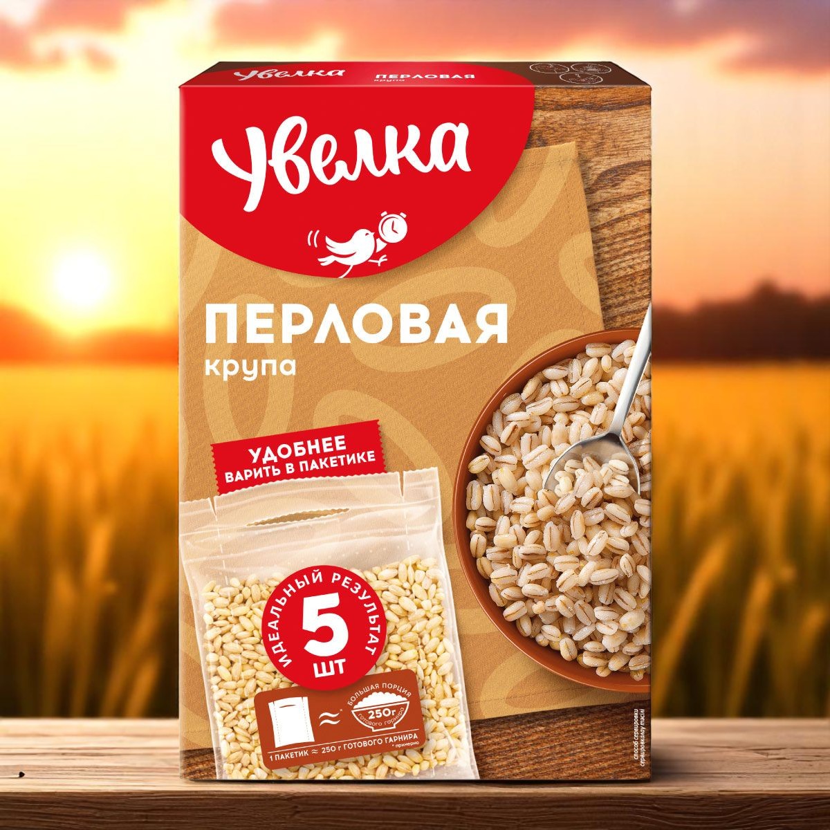 УВЕЛКА Б/П Перловая крупа 80г