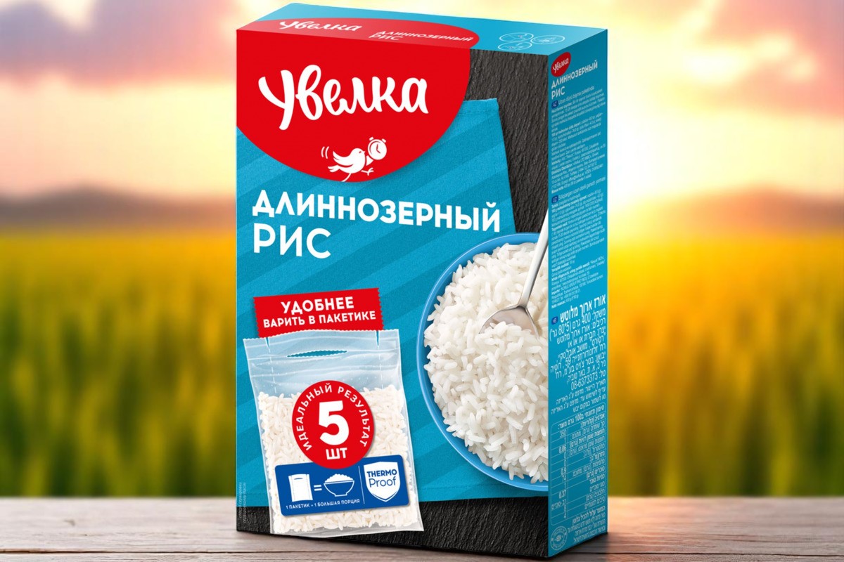 Увелка Б/П Рис Длиннозёрный 80г
