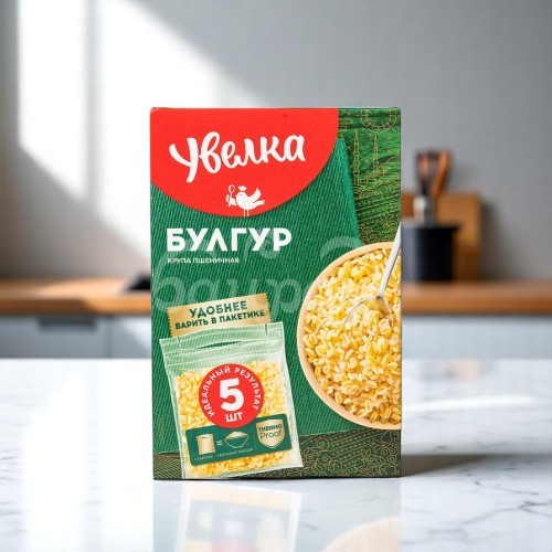 “Увелка” КРУПА Булгур пшеничничная 450г