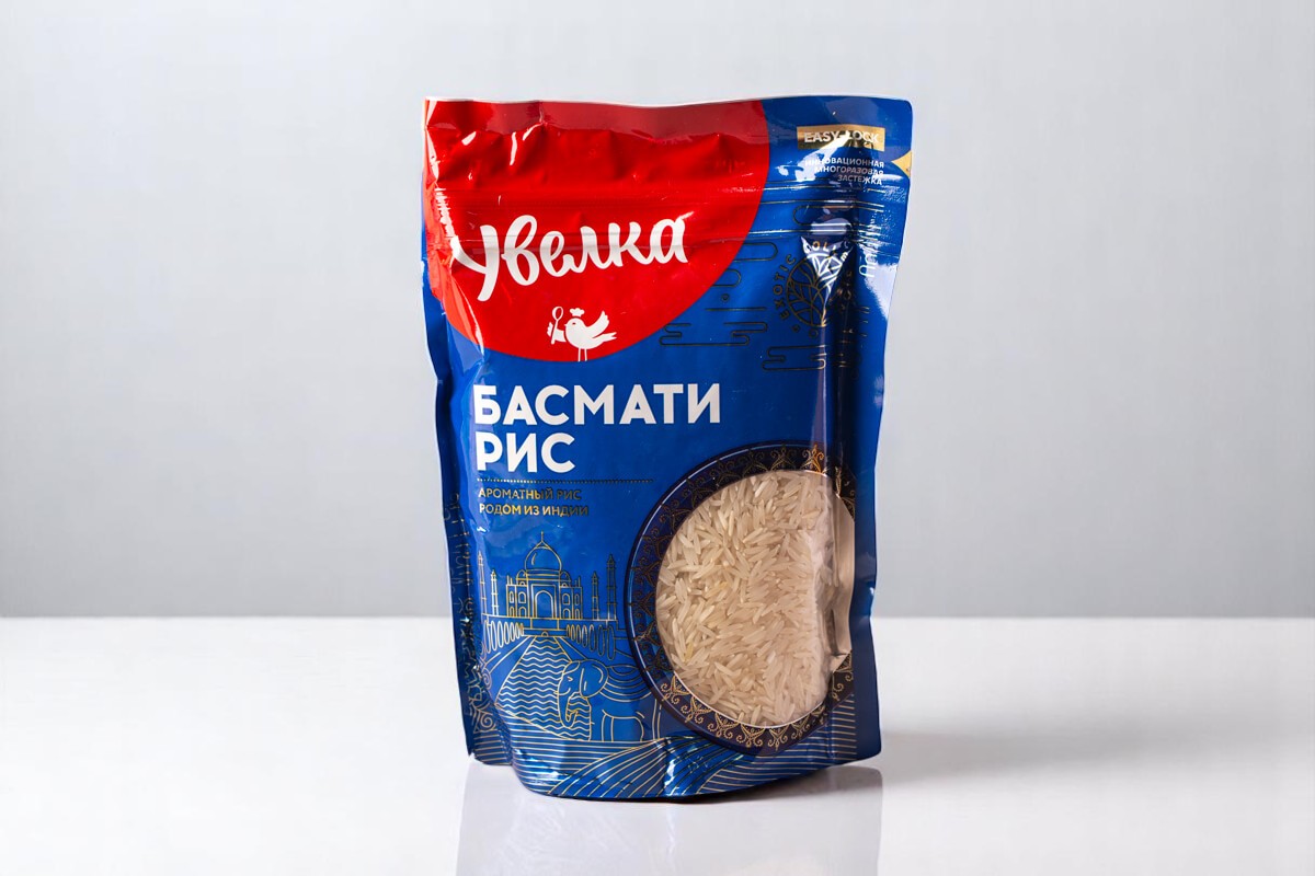 Увелка Рис Басмати отборный 500г