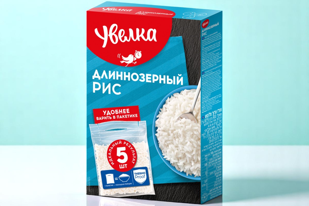Увелка Рис длиннозерный шлифованный