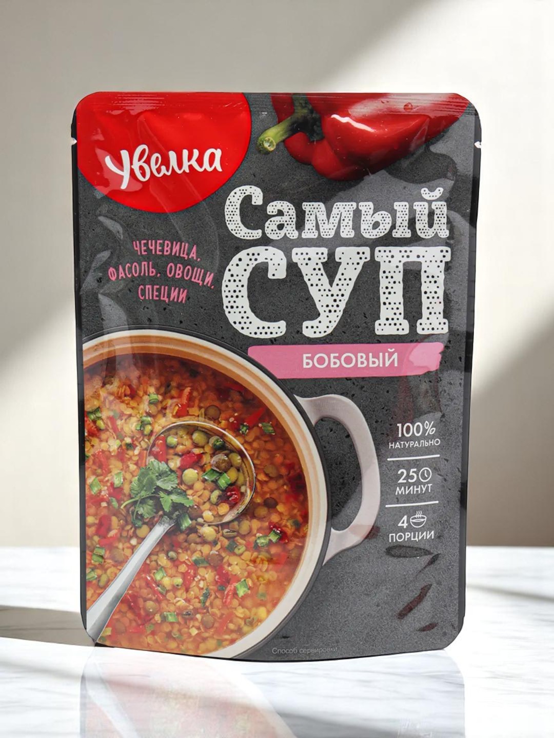 Увелка Суп бобовый 0.15 кг