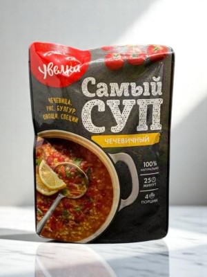 Увелка Самый суп Суп чечевичный 0.15 кг
