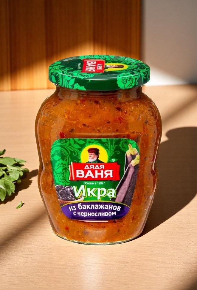 Дядя Ваня Икиз баклажанов с черносливом 0.35 кг