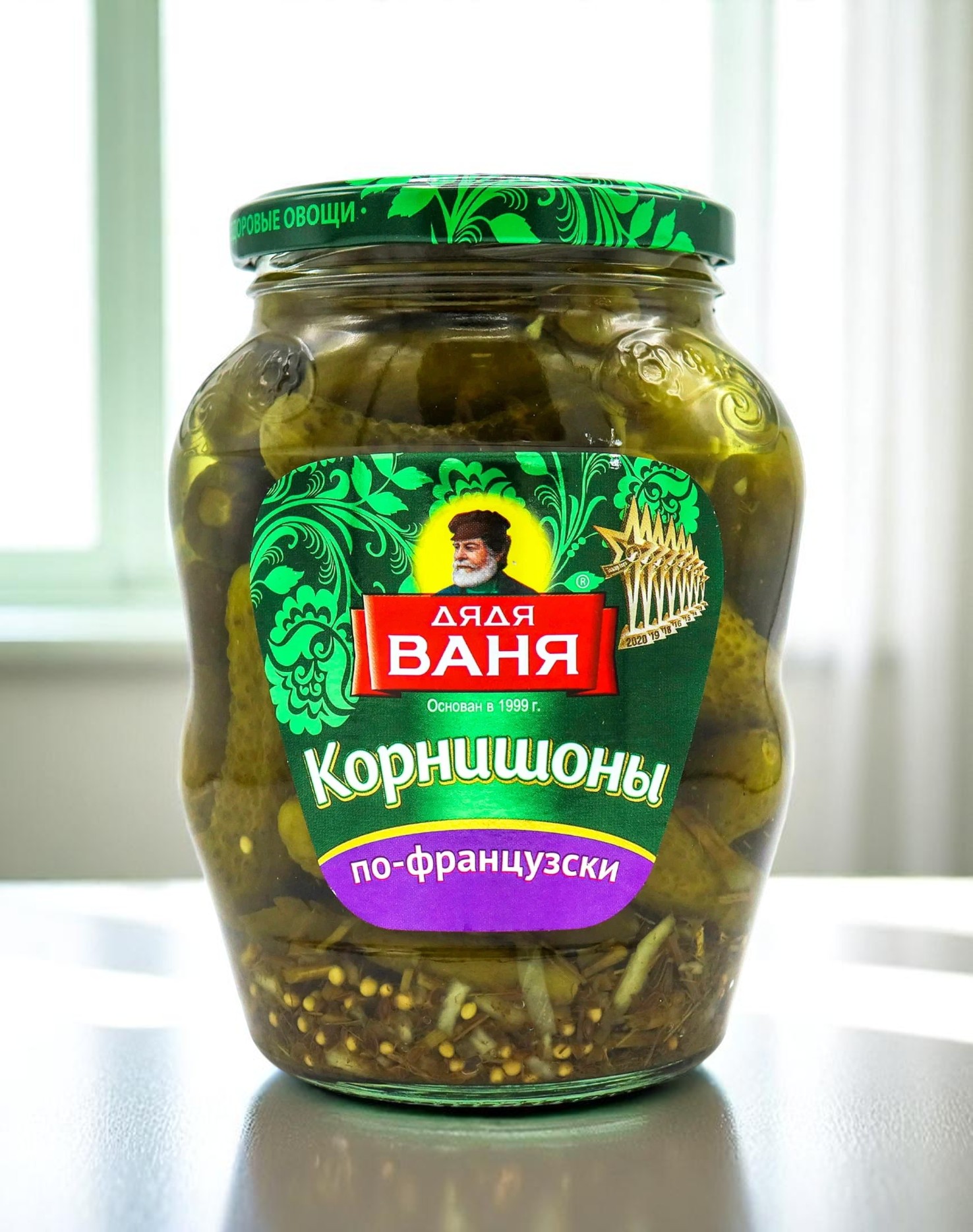 Дядя Ваня Корнишоны консервированные по-французски