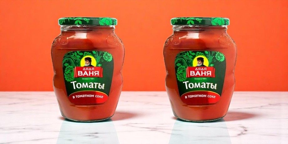 Дядя Ваня Томаты в томатном соке неочищенные 1