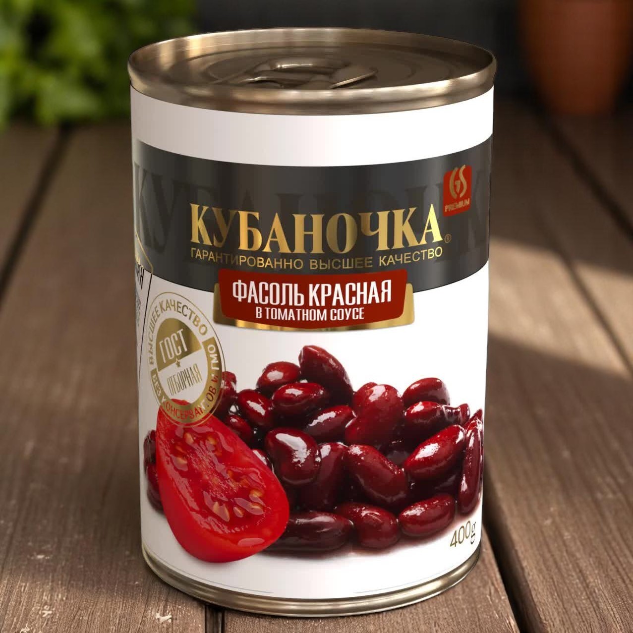 Фасоль красная 400г ж/б