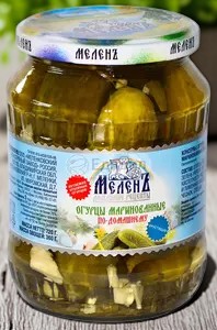 Мелень Огурцы по-Домашнему марин стекло