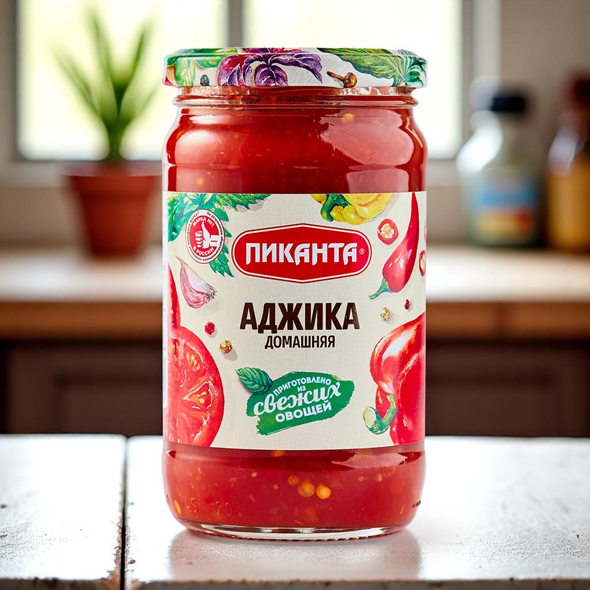 Аджика домашняя 350г стекло
