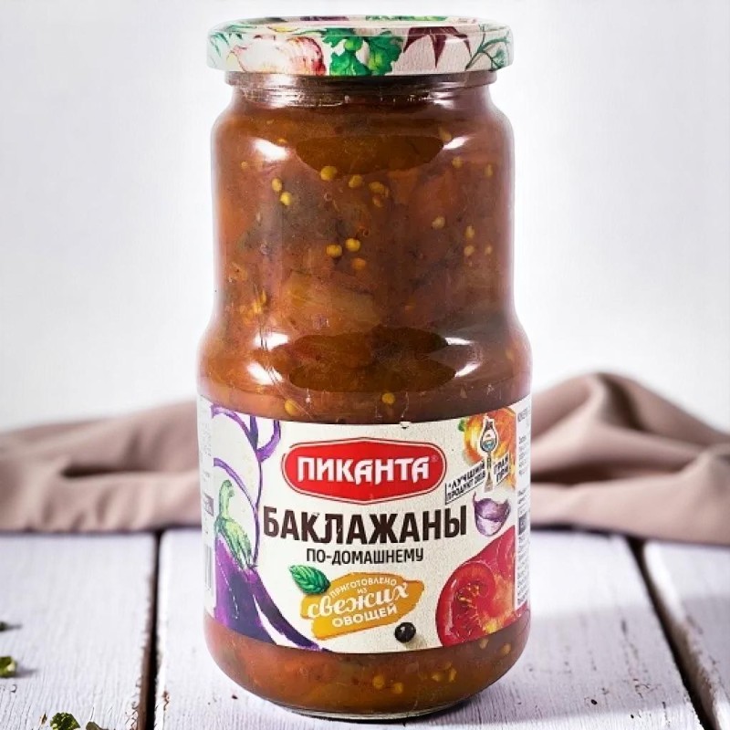 Баклажаны по-Домашнему 450г стекло