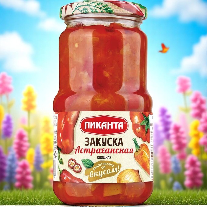 Закуска Астраханская 460г стекло