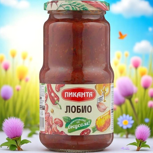 Лобио 470г стекло