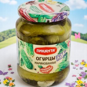 Огурцы Маринованые 680г