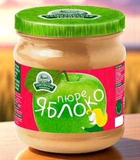 Пюре Яблоко 260г ст