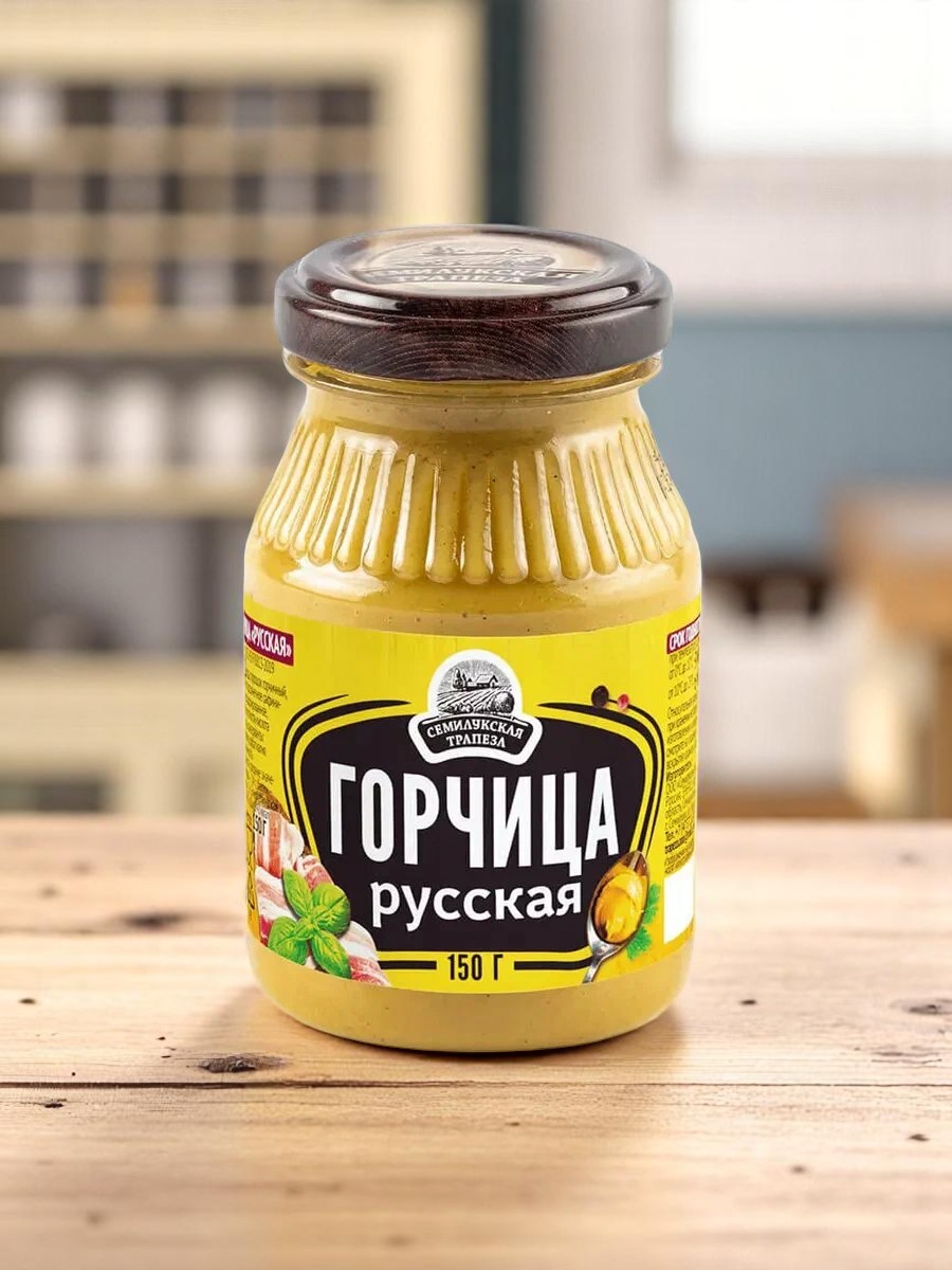 Горчица Русская ТУ 150г ПЭТ