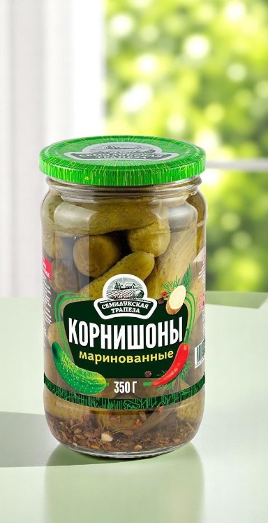 Корнишоны марин. 350г