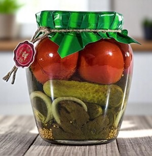 Ассорти Черри/Корнишоны 1,4л ст.