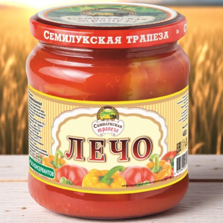 Лечо натуральное 720мл ст.
