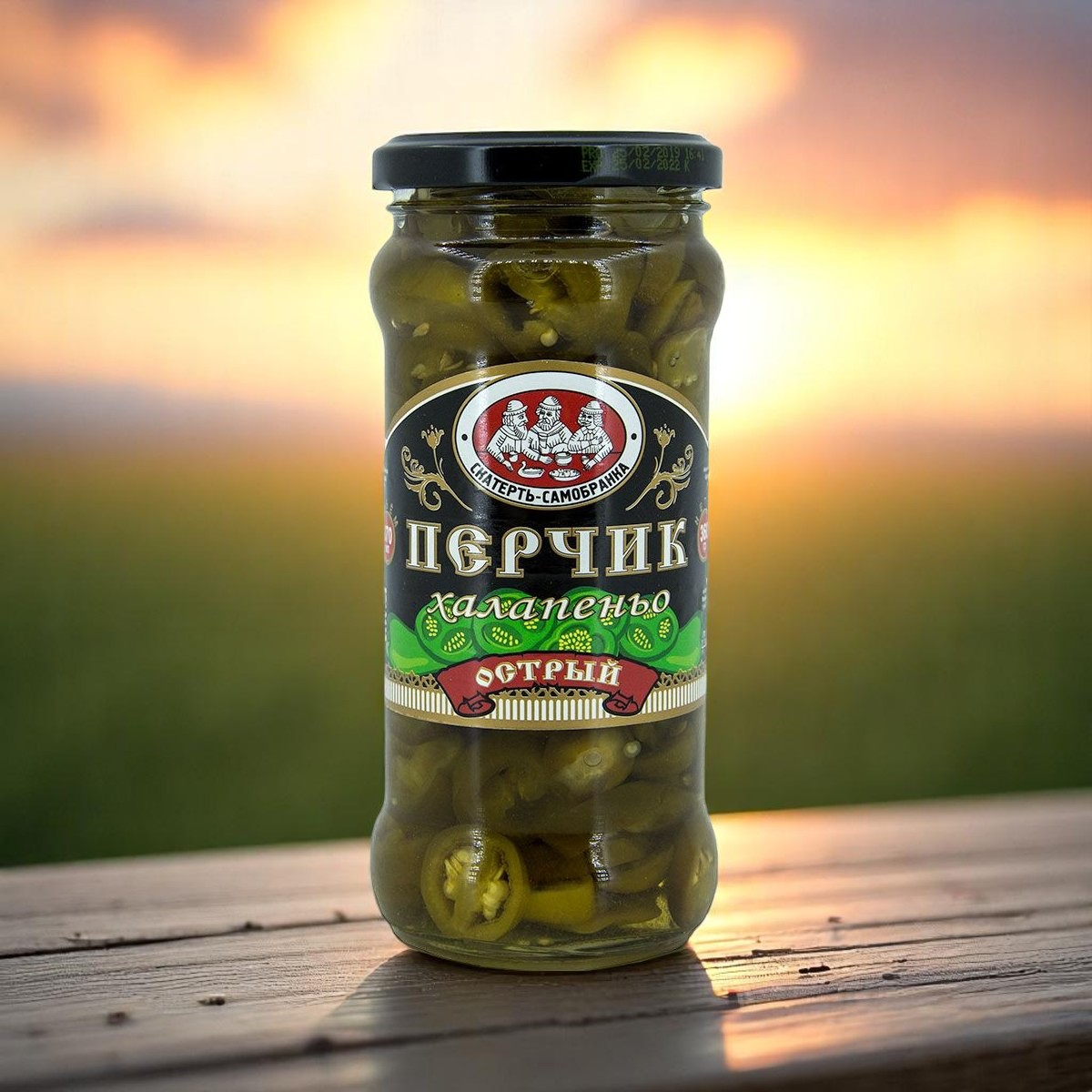 Перчик Халапеньо КРАСНЫЙ остр.370мл ст.