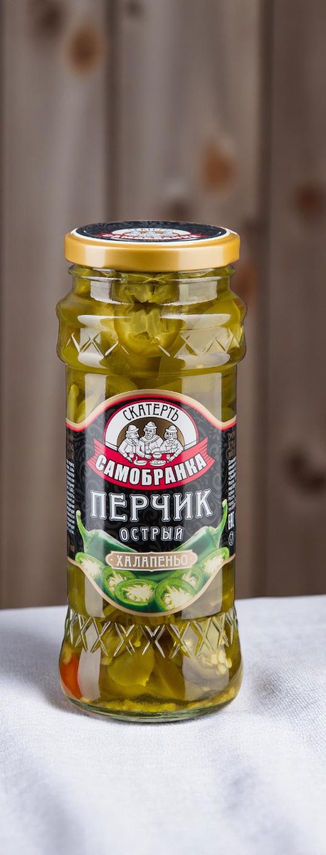 Перчики- острые 370мл/330г стекло