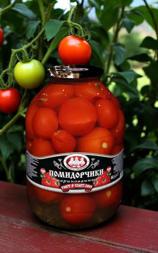 Помидорчики марин. 3,0л ст.