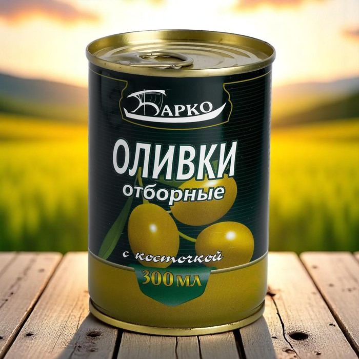 Оливки б/к 280 мл
