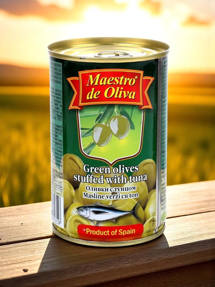 Maestro de Oliva Оливки с тунцом 0,3 кг