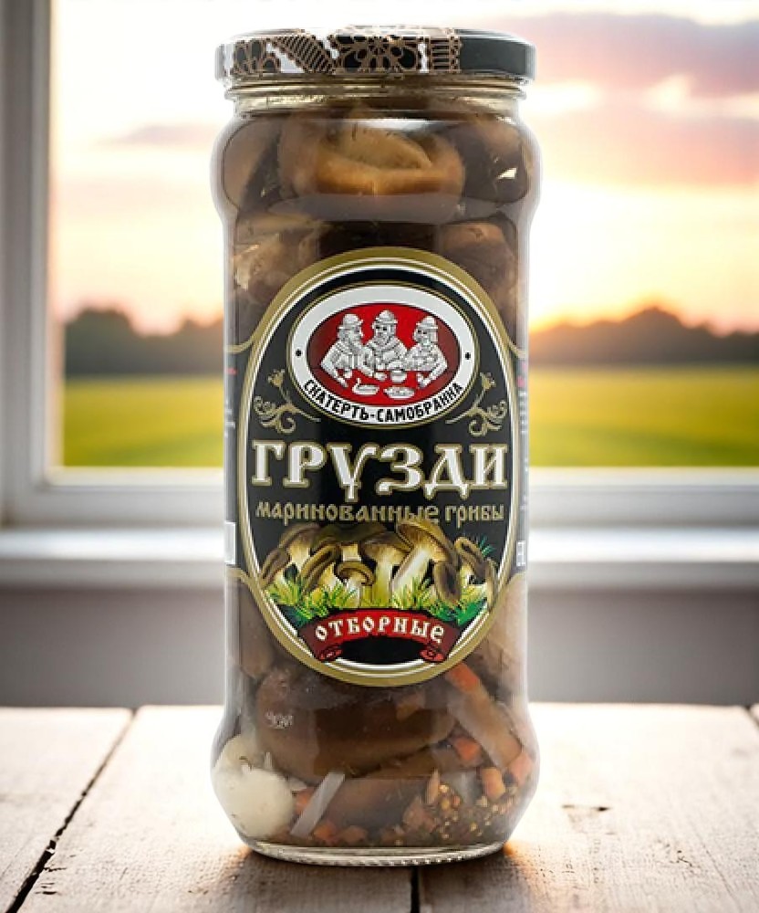 Грузди марин. 370мл ст.
