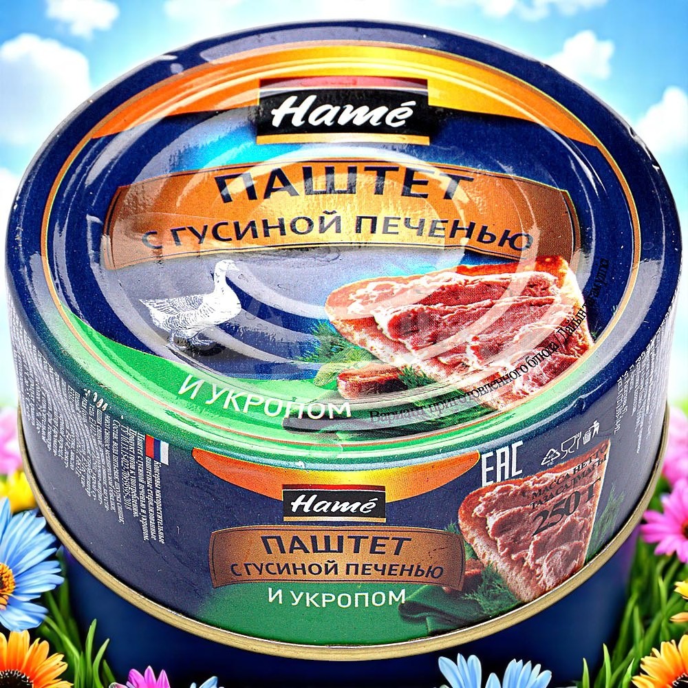 Хаме паштет 250гр Гусиная печень