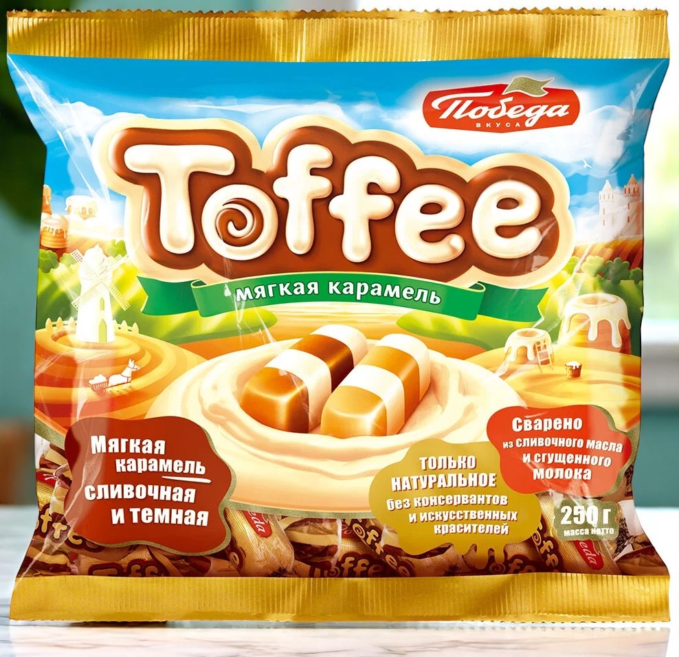 Нappy C возд.кук. Карамель Toffee 140г пакет