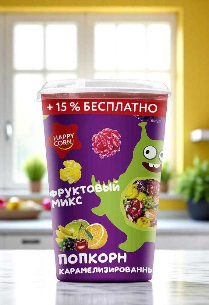 Нappy C возд.кук. Фруктовый микс 100г