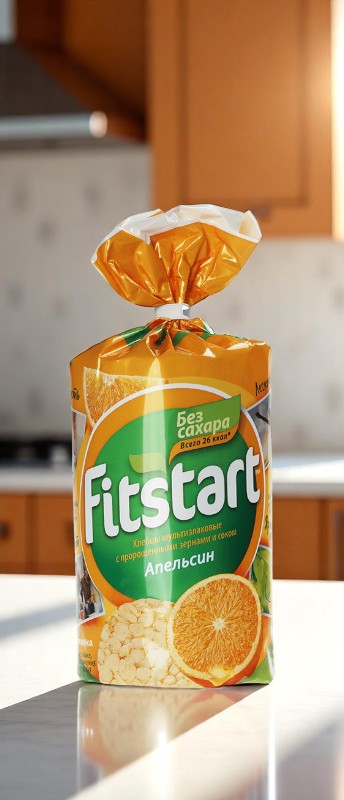 FITSTART Хлебцы мультизл. Апельсин 100г