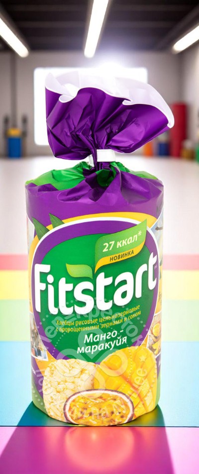 FITSTART Хлебцы Рисовые Манго-маракуйя 100г